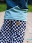 Preview: Bügelbild - Label - "Stoffmonk Outfit"  - ca. 3,3 cm x 2,5 cm